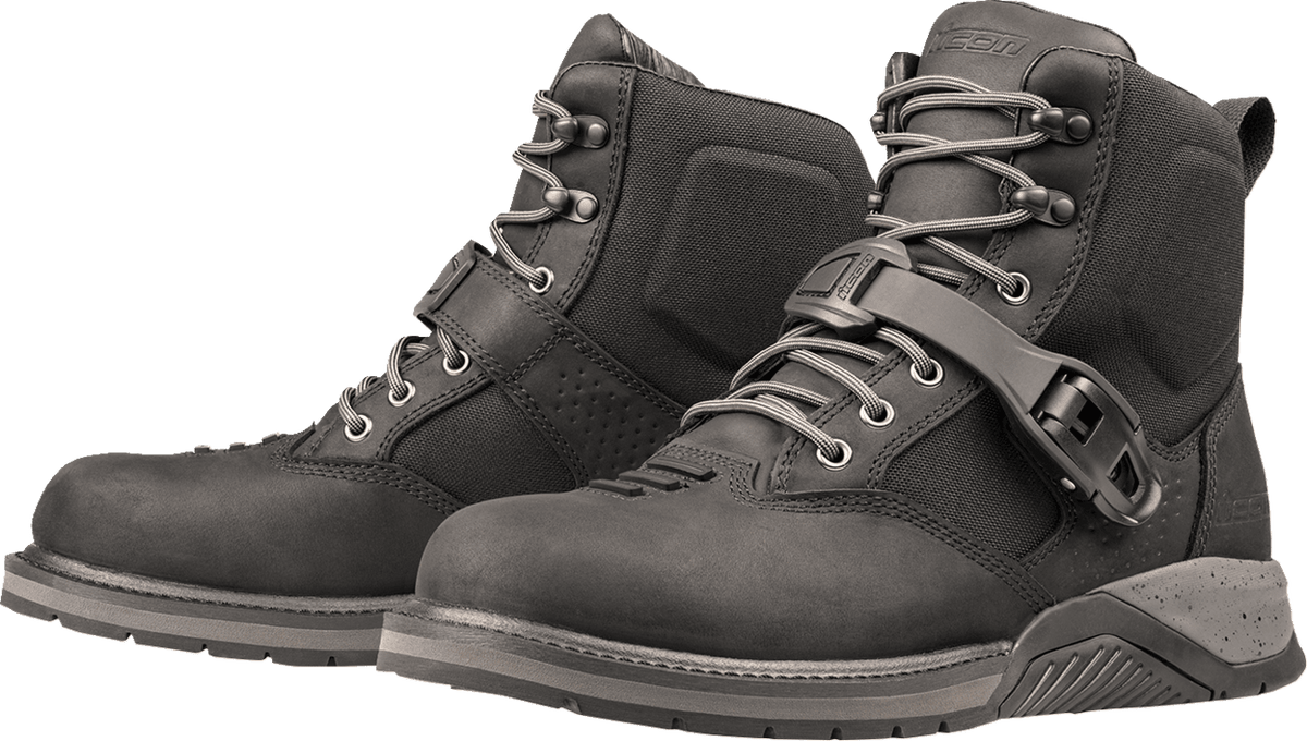Icon Men's Superduty 6 Waterproof CE Motorcycle Riding Boots