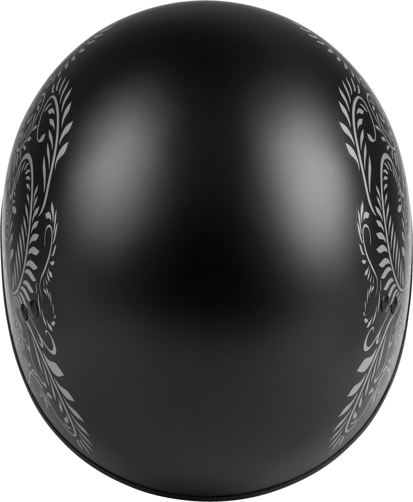 GMax HH 65 Rose Half Face Motorcycle Helmet