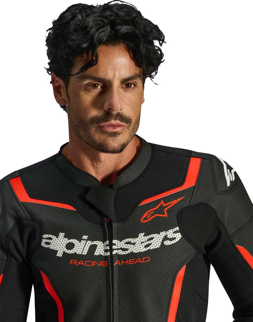 Alpinestars Men's GP Force v2 Leather Airflow Motorcycle Riding Jacket