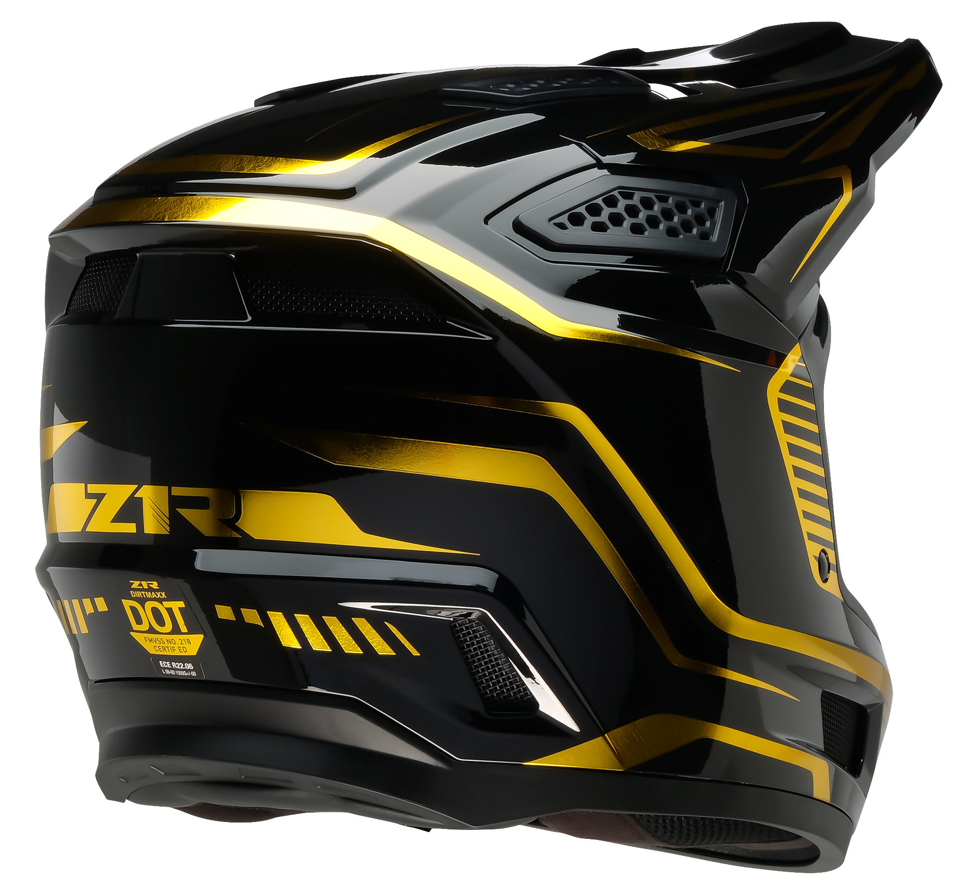 Z1R Dirt Maxx Monogram MX Motorcycle Helmet