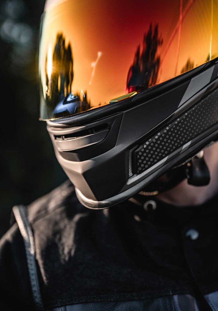 Z1R Jackal Dark Matter Full Face Motorcycle Helmet