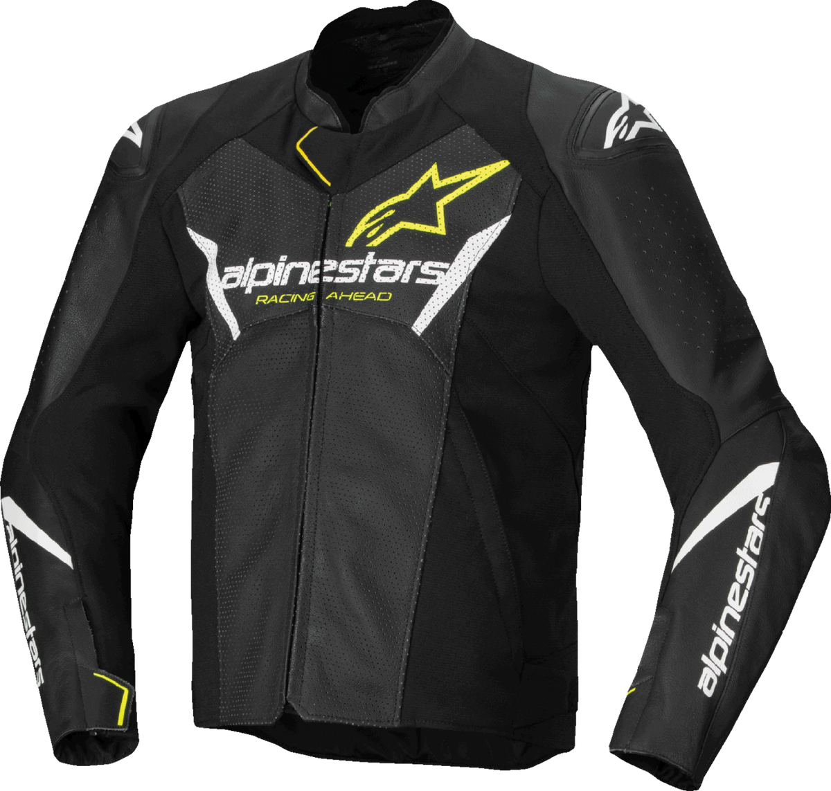Alpinestars Men's Faster v3 Airflow Leather Motorcycle Riding Jacket