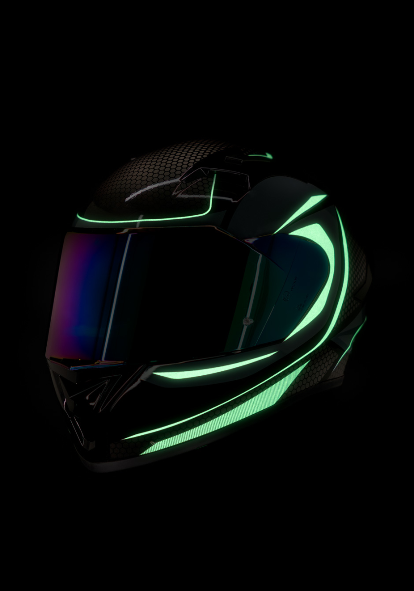 Z1R Talon Nighthawk Full Face Motorcycle Helmet
