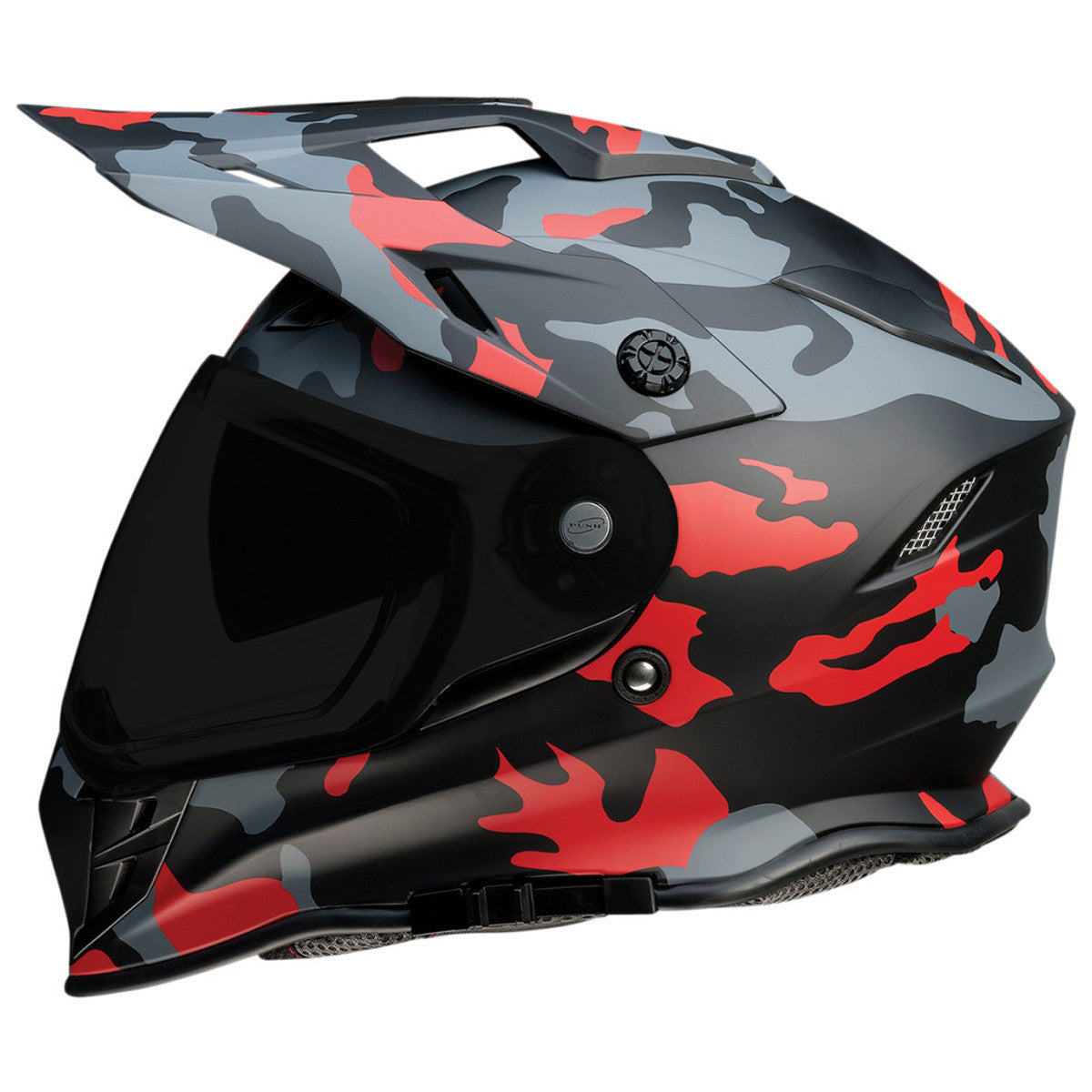 Z1R Range Camo Helmet - Red
