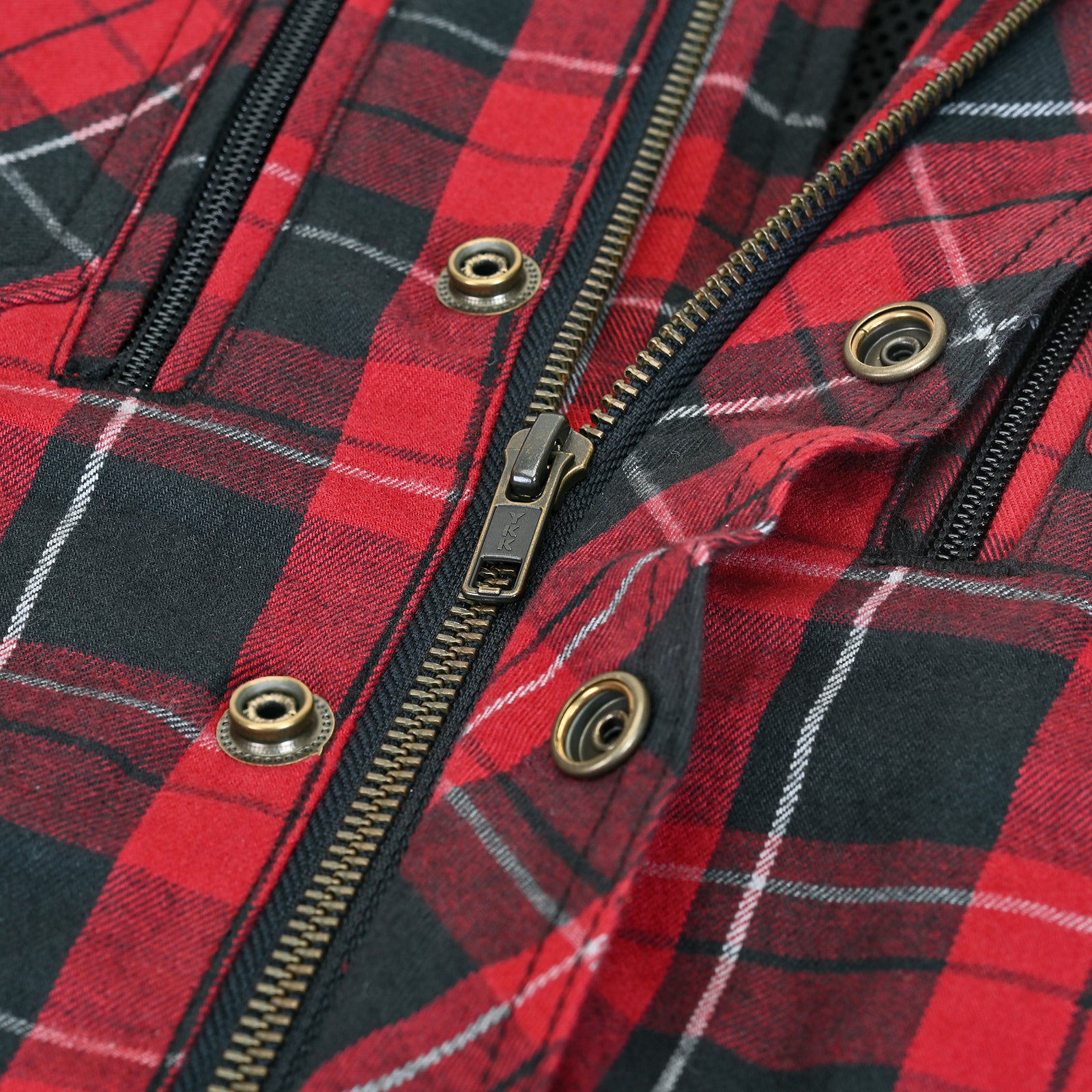 Icon Men's El Camino Motorcycle Riding Flannel Shirt