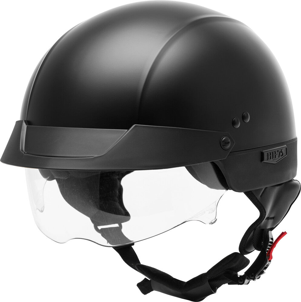 Gmax HH 75 Solid Half Face Motorcycle Helmet