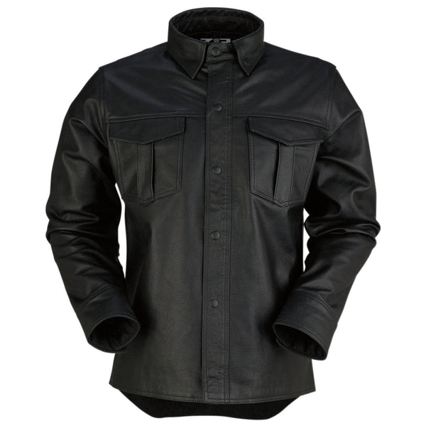 Z1R The Motz Leather Shirt - Team Motorcycle