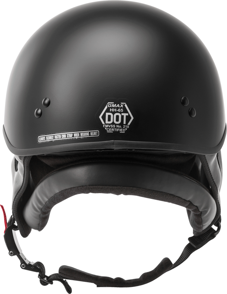 GMax HH 65 Solid Half Face Motorcycle Helmet