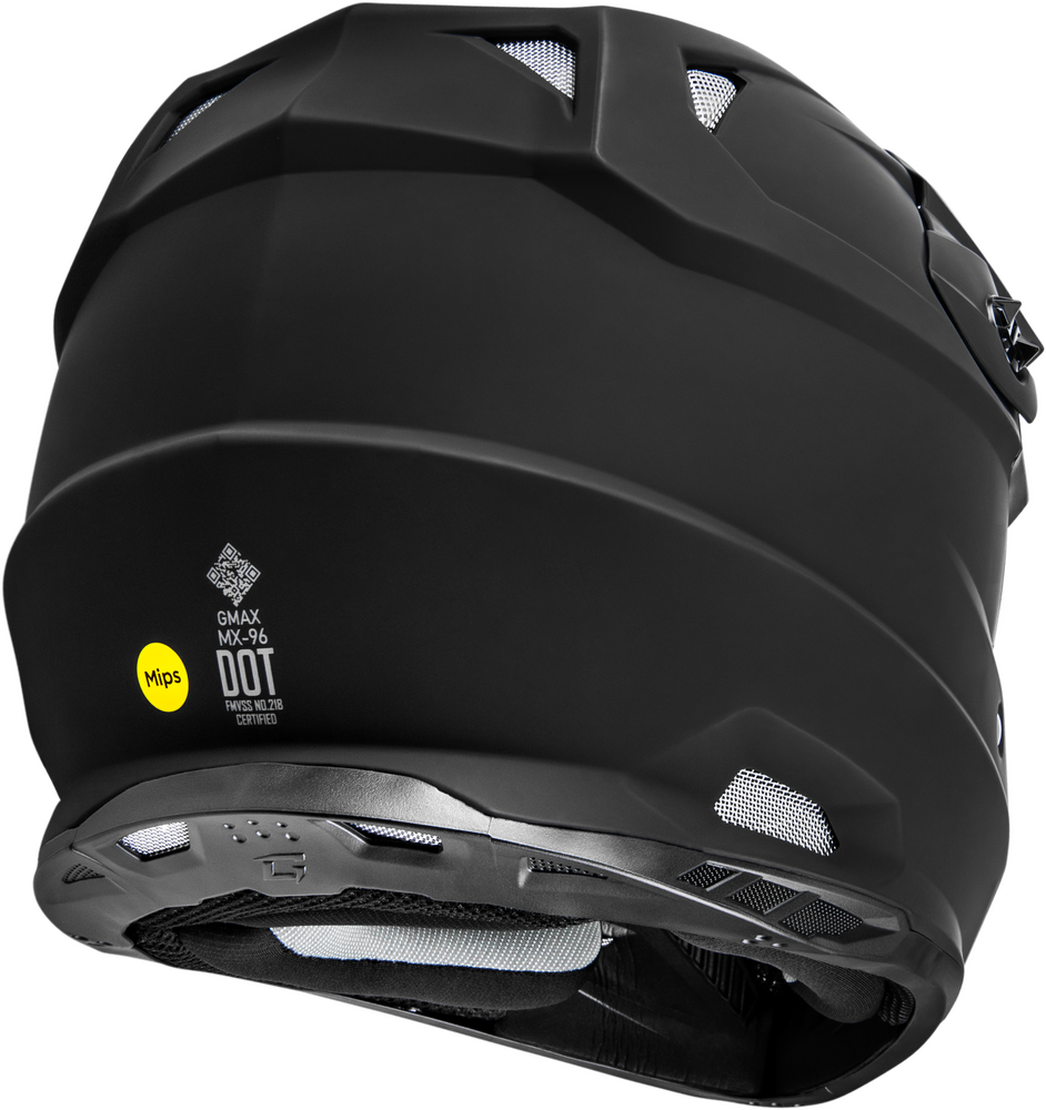 Gmax MX-96 Solid Off Road Motorcycle Helmet