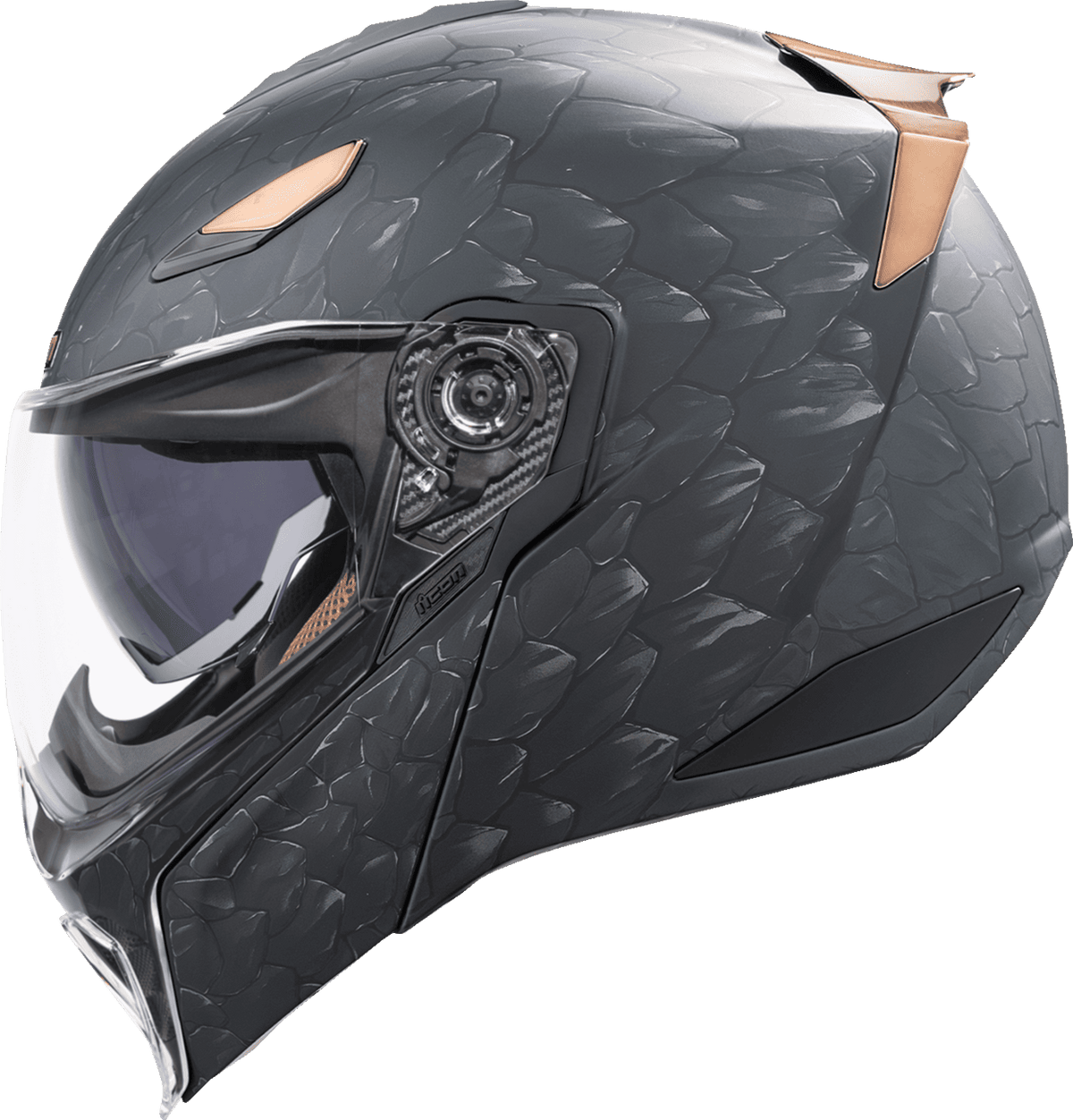 Icon Threshold Nocturnal 2 Modular Motorcycle Helmet
