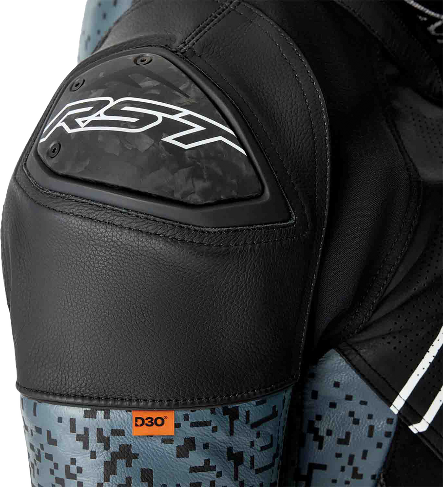 RST Moto Men's Pro Series Supersport-K D3O Leather Motorcycle Jacket