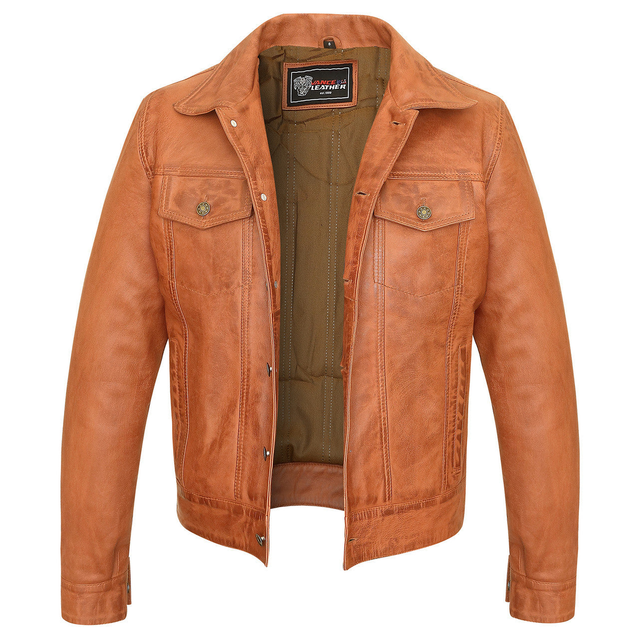 バイクレザージャケット　Triumph VANCE JACKET BROWN Triumph Vance Jacket Brown | Triumph Direct