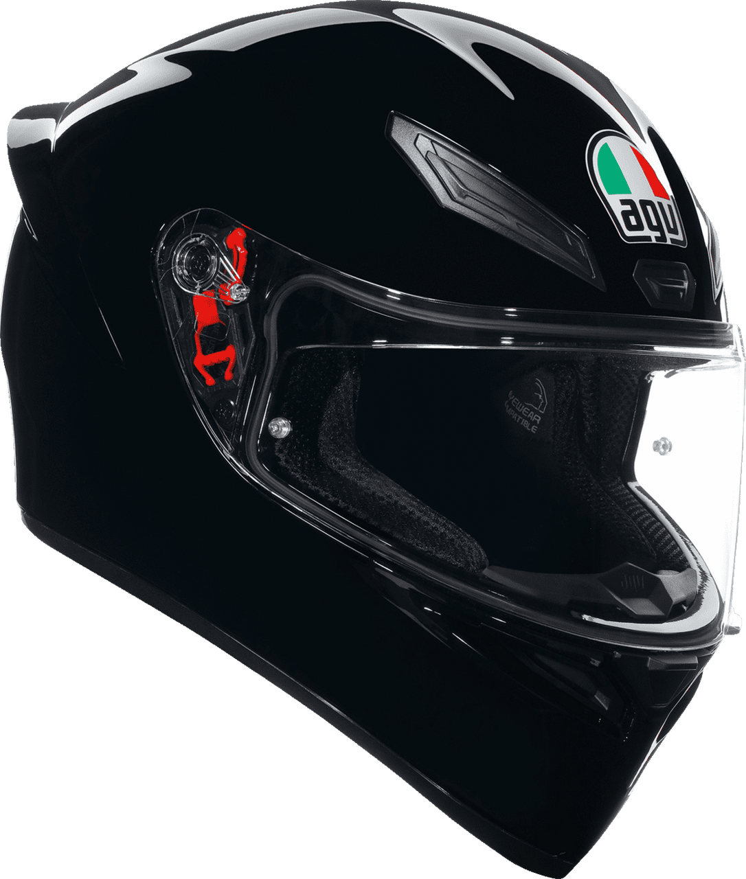 Amazon.com: AGV K1 S Matte Black Helmet - X-Large : Automotive