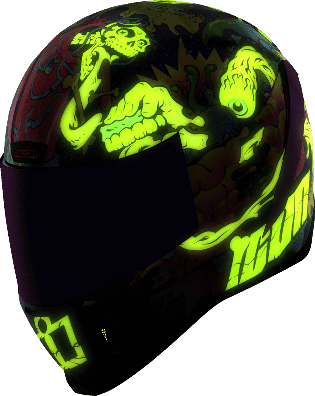 Icon Airform Dark Helmet - Brand New With Tags, Matte Black Motorcycle Helmet
