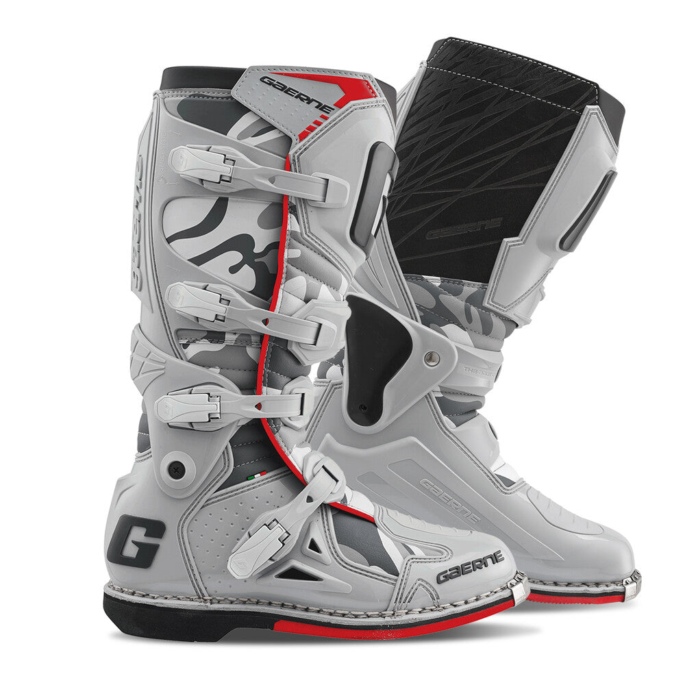 Gaerne Fastback Endurance Snow Camo Off-Road Motorcycle Boots