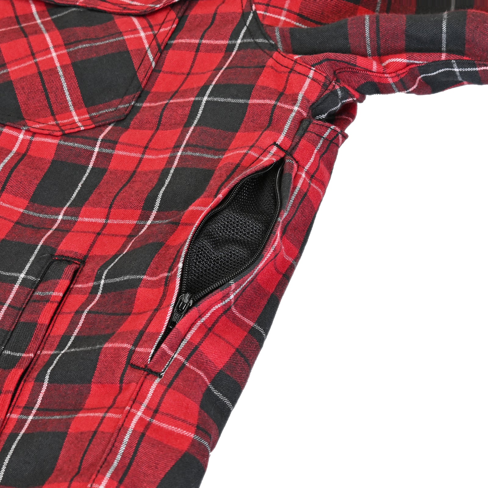Icon Men's El Camino Motorcycle Riding Flannel Shirt