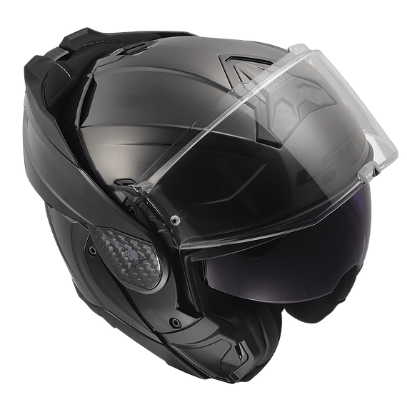 LS2 Advant II Jeans Modular Motorcycle Helmet W/ SunShield