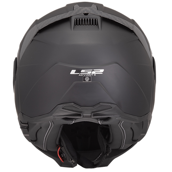 LS2 Advant II Solid Modular Motorcycle Helmet W/ SunShield