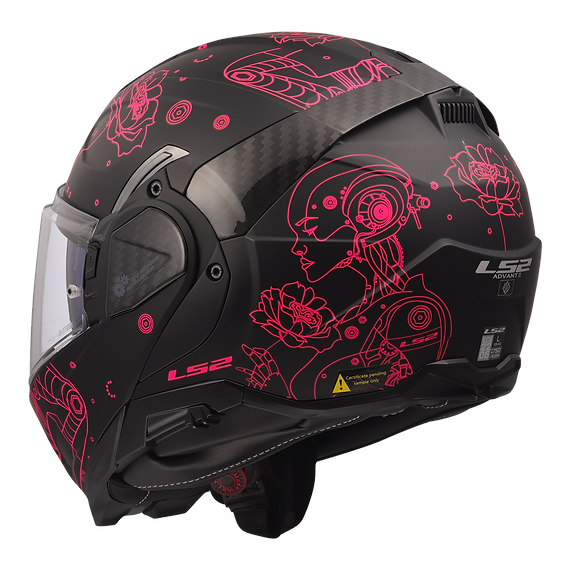 LS2 Advant II Sophia Modular Motorcycle Helmet W/ SunShield
