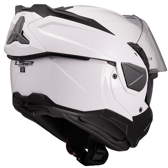 LS2 Advant II Solid Modular Motorcycle Helmet W/ SunShield