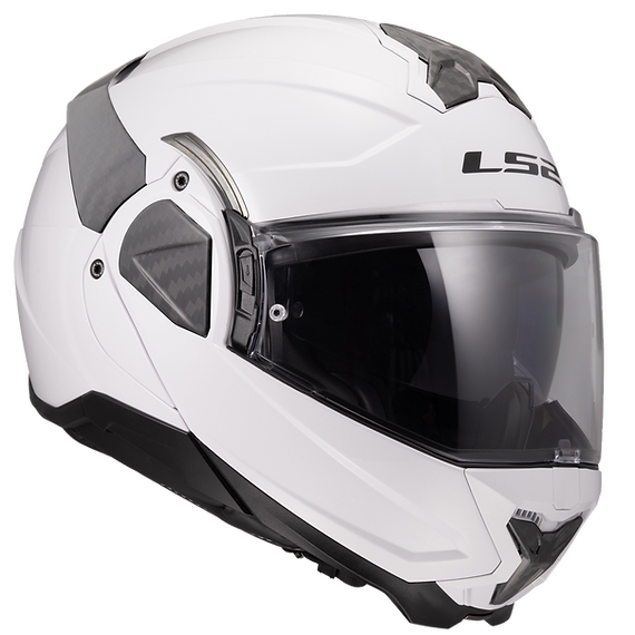LS2 Advant II Solid Modular Motorcycle Helmet W/ SunShield