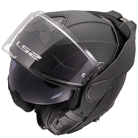 LS2 Advant II Solid Modular Motorcycle Helmet W/ SunShield