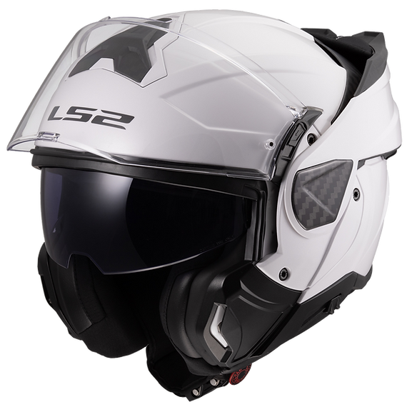LS2 Advant II Solid Modular Motorcycle Helmet W/ SunShield