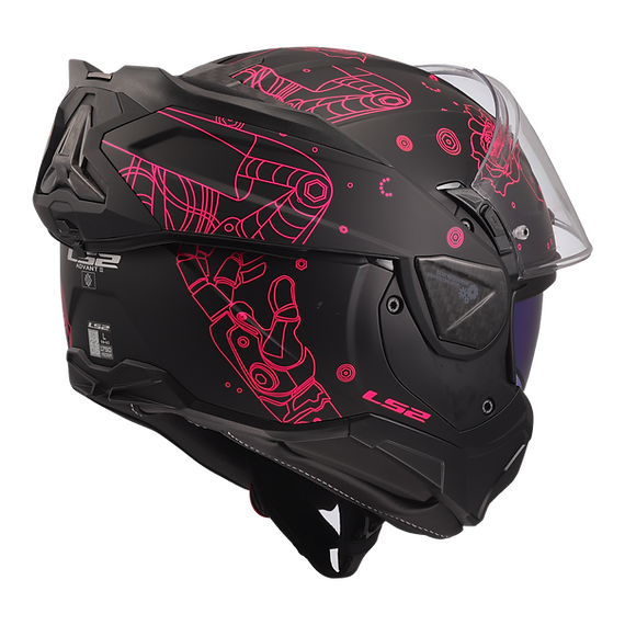 LS2 Advant II Sophia Modular Motorcycle Helmet W/ SunShield