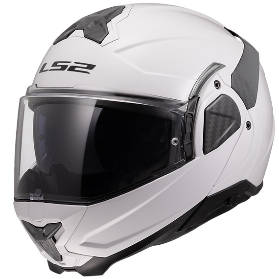 LS2 Advant II Solid Modular Motorcycle Helmet W/ SunShield