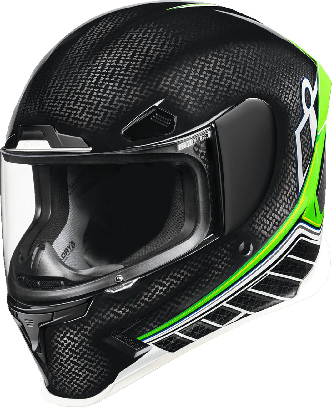 Icon Airframe Pro Carbon Hyperstrike Full Face Motorcycle Helmet