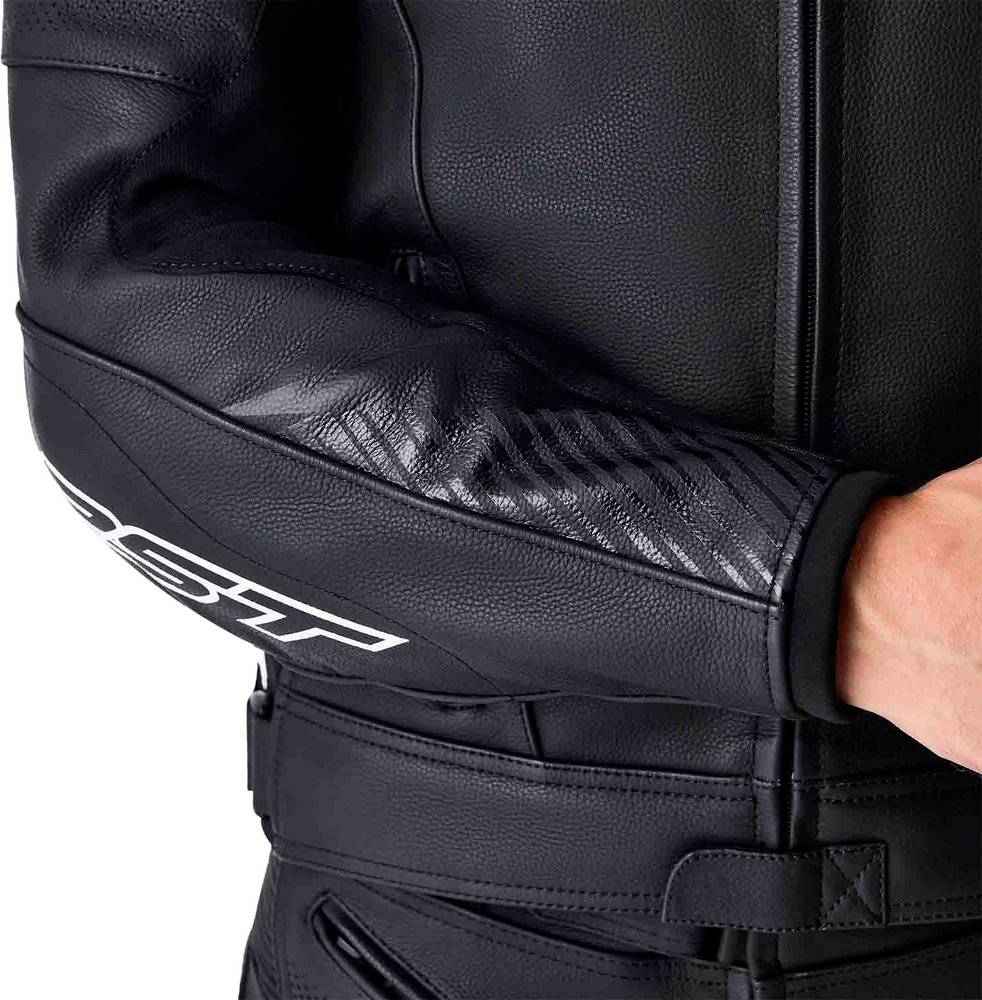 RST Moto Men's Tractech Evo D3O Leather Motorcycle Jacket