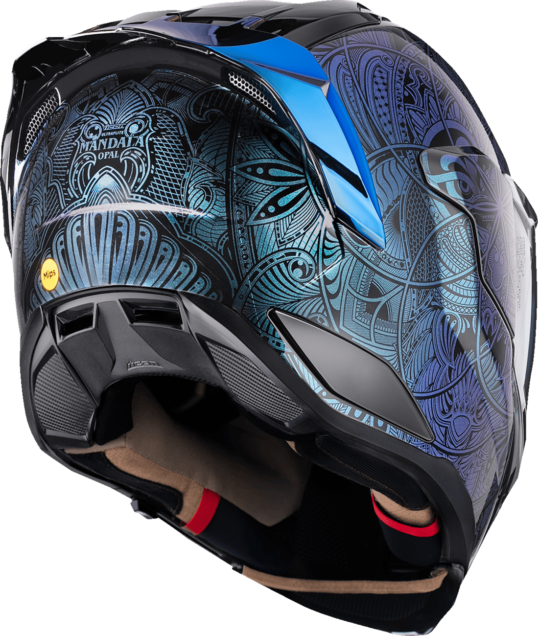 Icon Ultraflite Opal Mandala MIPS Full Face Motorcycle Helmet