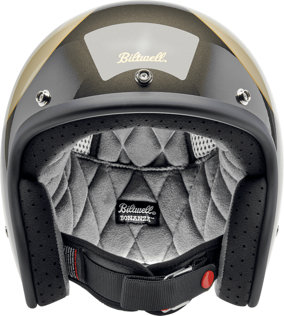Biltwell Bonanza Scallop Open Face Motorcycle Helmet