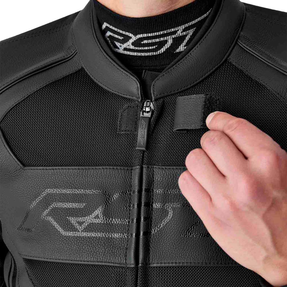RST Moto Men's S1 D3O Mesh Leather Motorcycle Jacket