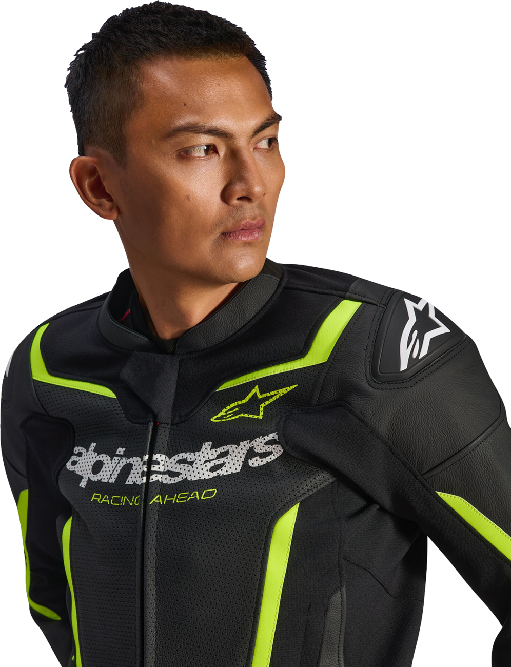 Alpinestars Men's GP Force v2 Leather Airflow Motorcycle Riding Jacket