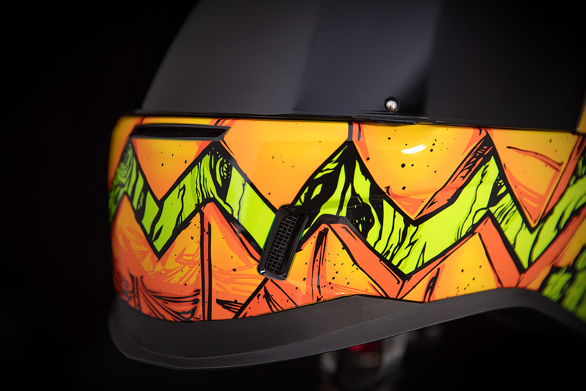 Icon Airform Trick or Street Full Face Motorcycle Helmet
