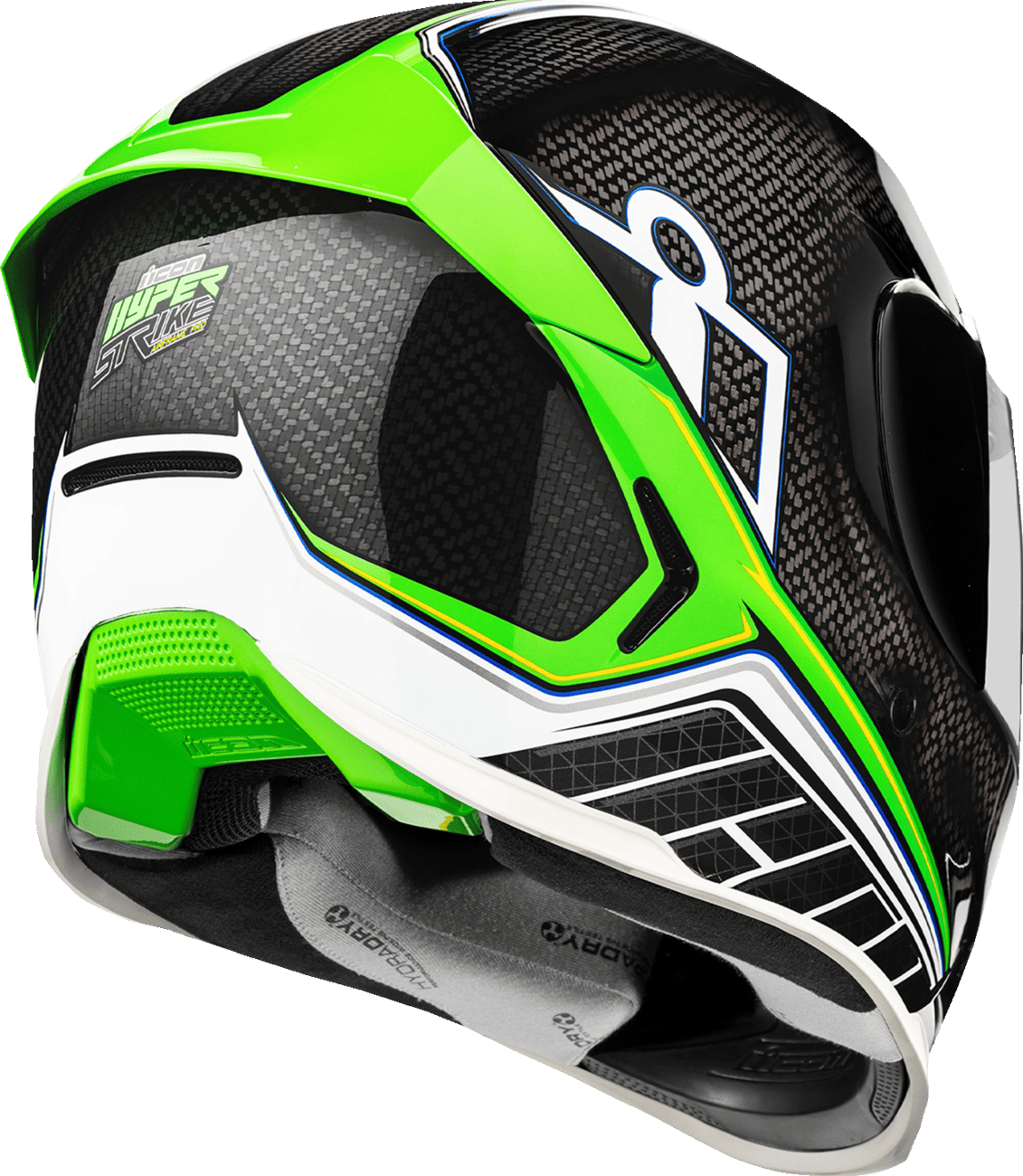 Icon Airframe Pro Carbon Hyperstrike Full Face Motorcycle Helmet