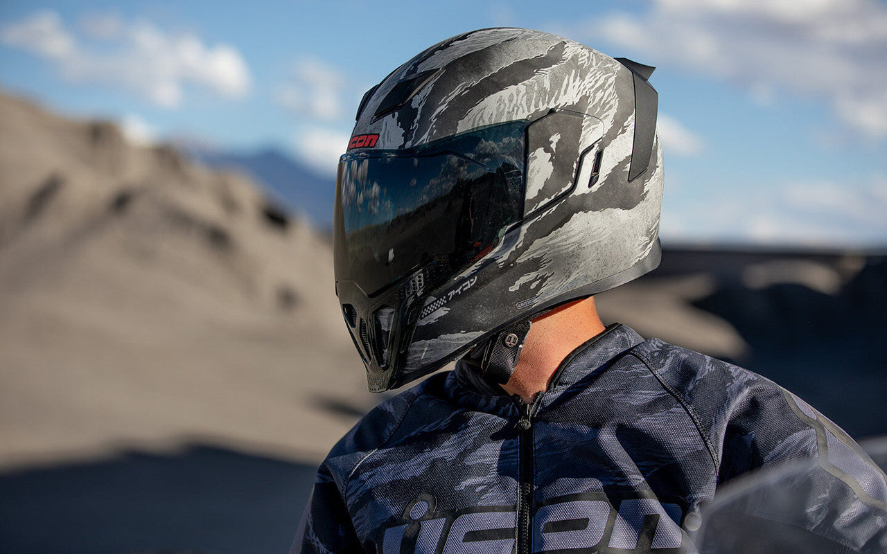 ICON AIRFLITE ヘルメット XLサイズ TIGER'S BLOOD Airflite Tiger's Blood — Ride Icon