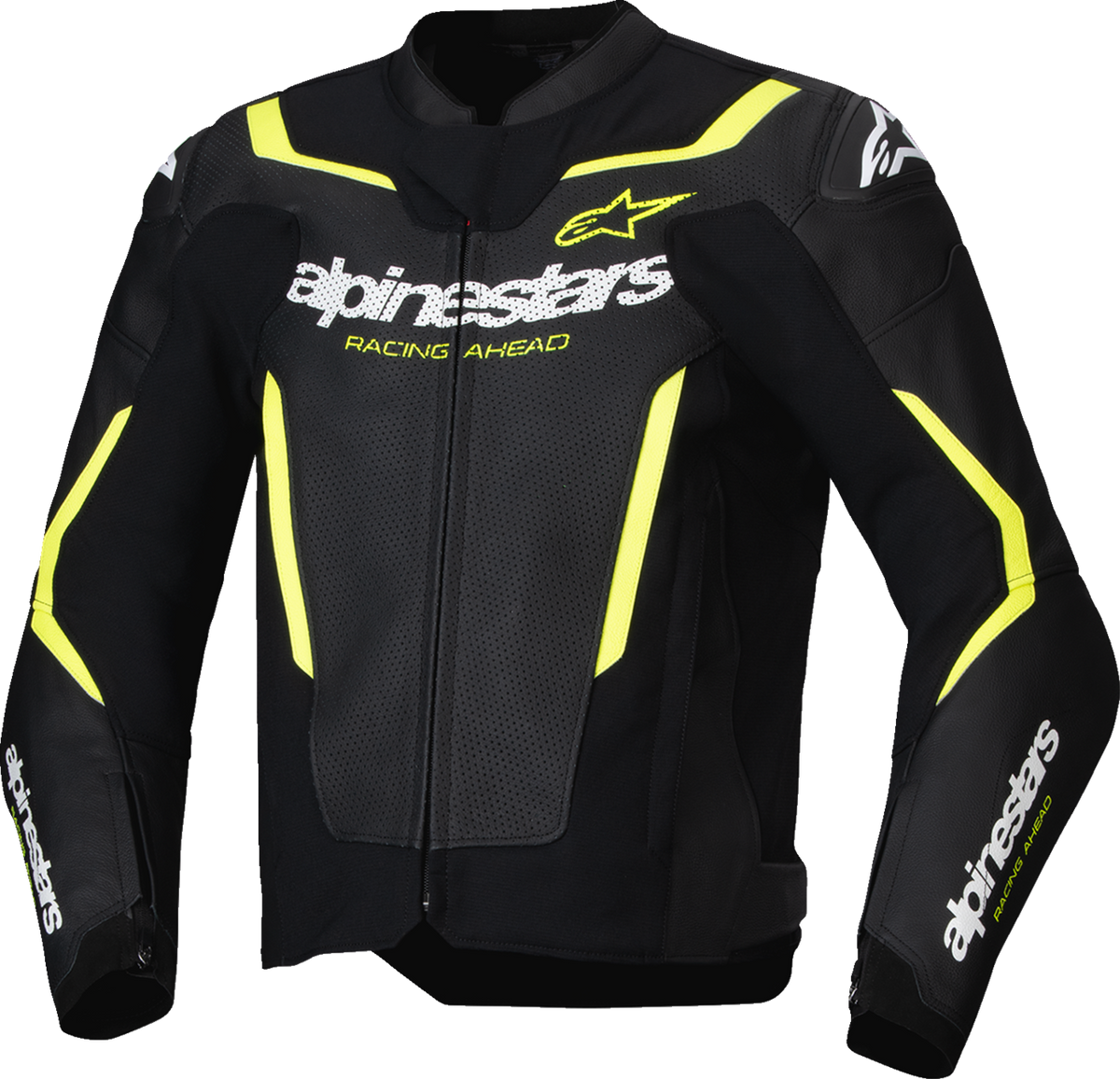Alpinestars Men's GP Force v2 Leather Airflow Motorcycle Riding Jacket