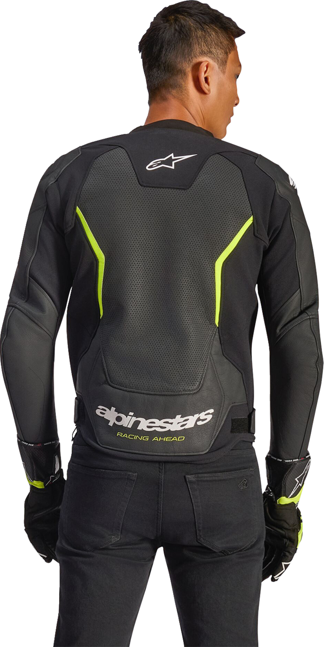 Alpinestars Men's GP Force v2 Leather Airflow Motorcycle Riding Jacket