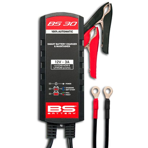 BS Battery BS30 Smart Battery Charger & Maintainer
