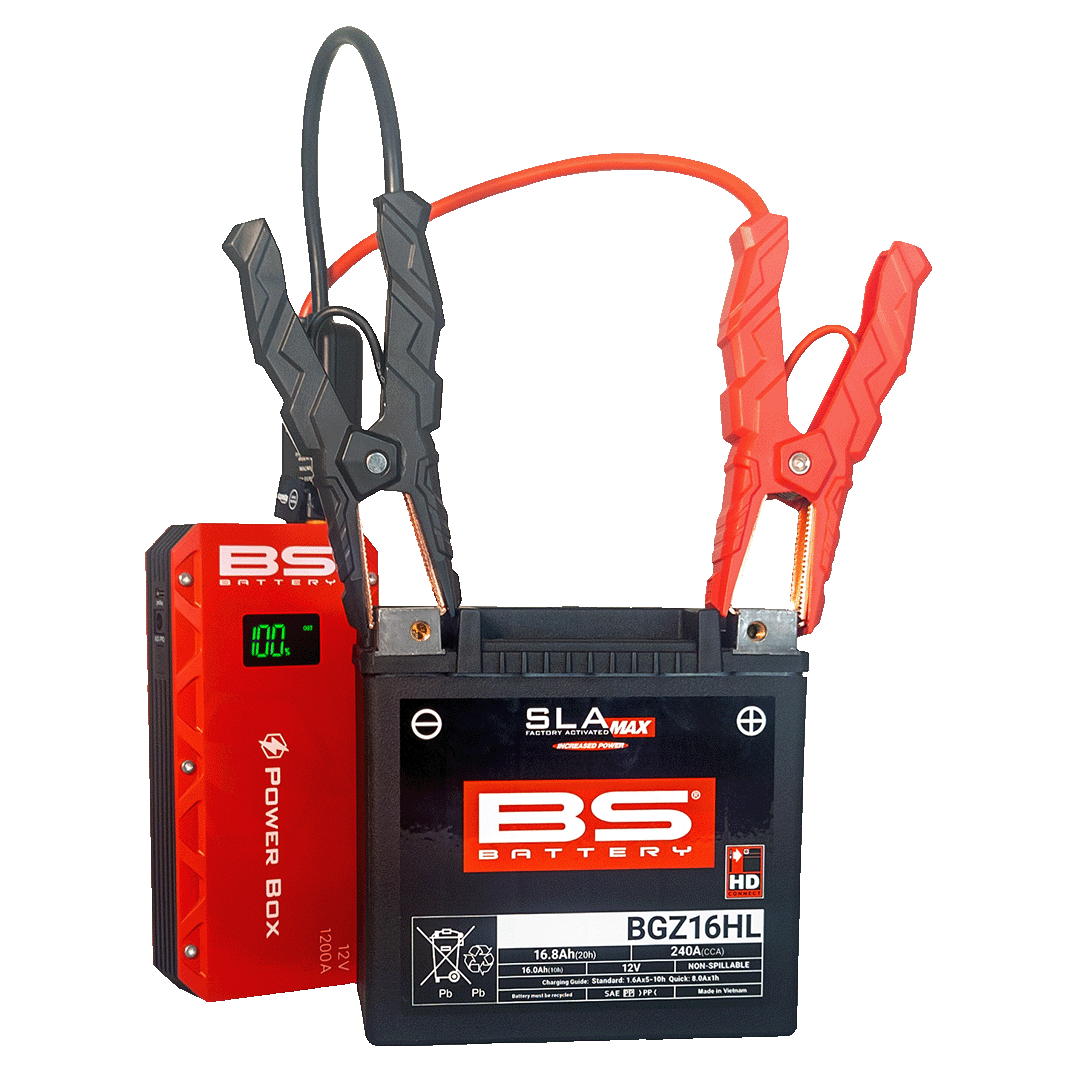 BS Battery PB-02 Jump Starter Booster Power Box