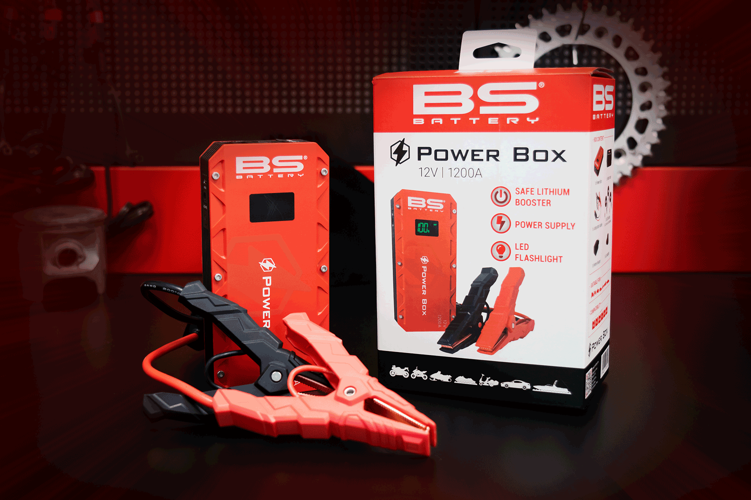 BS Battery PB-02 Jump Starter Booster Power Box