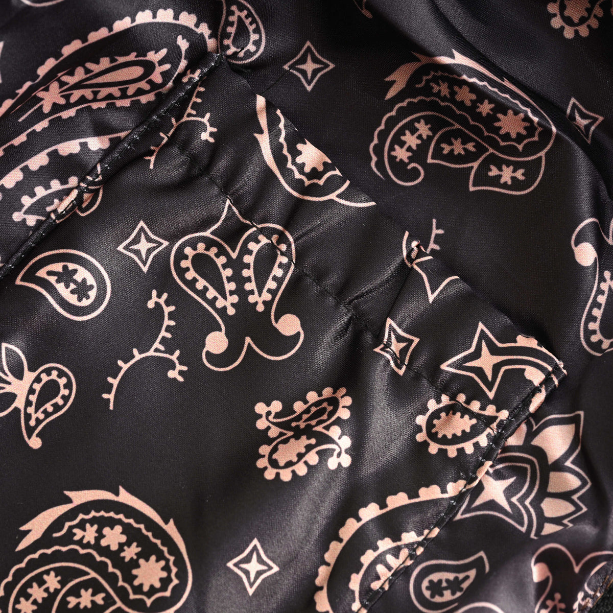 Men's Two-Tone Brown & Black Leather Motorcycle Riding Club Vest with Paisley Liner & CCW Pockets