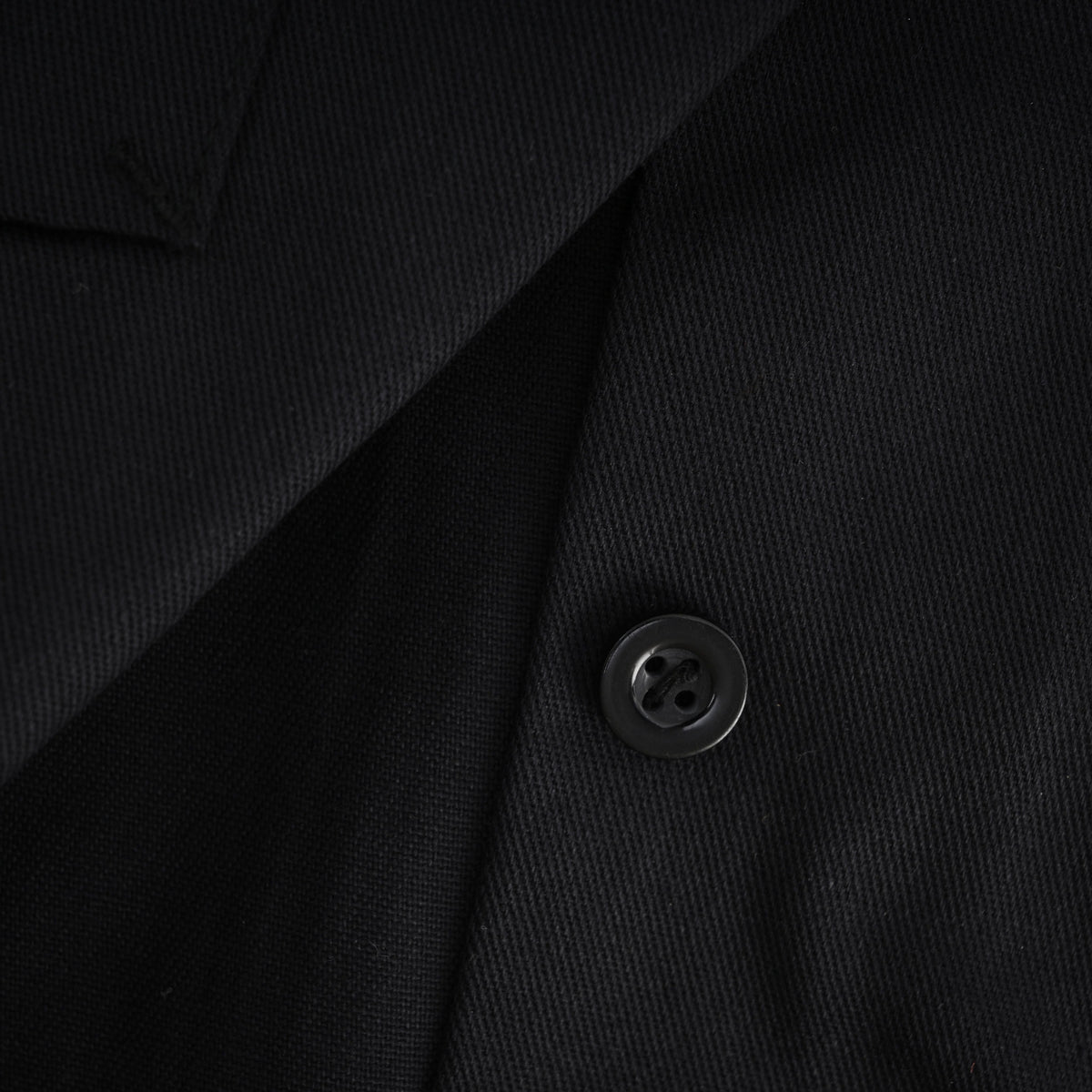 Vance Men's Black Button Up Mechanic Work Shirt w/ Grey Sides & Reflective Strip - detail pic 3