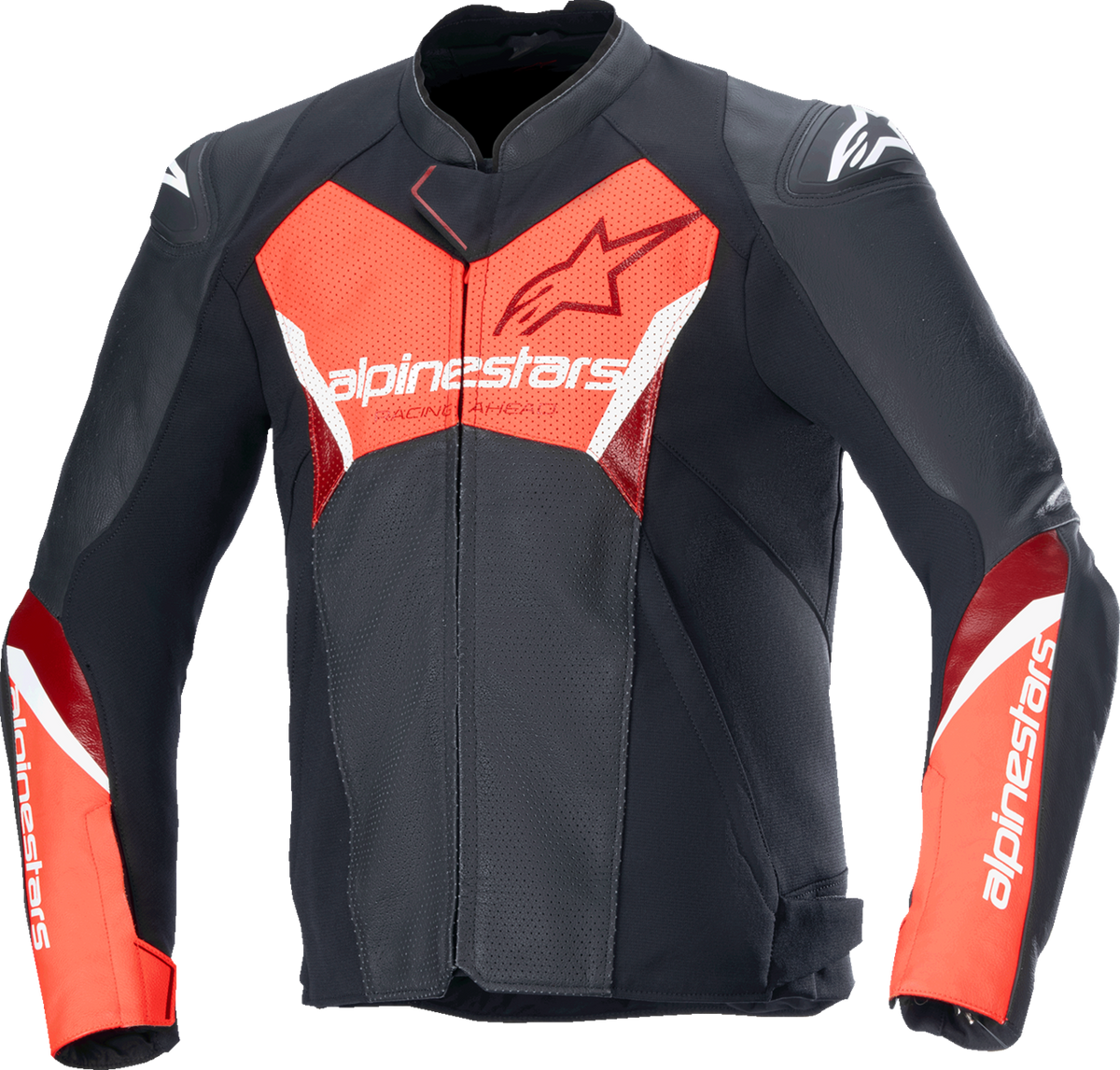 Alpinestars Men's Faster v3 Airflow Leather Motorcycle Riding Jacket