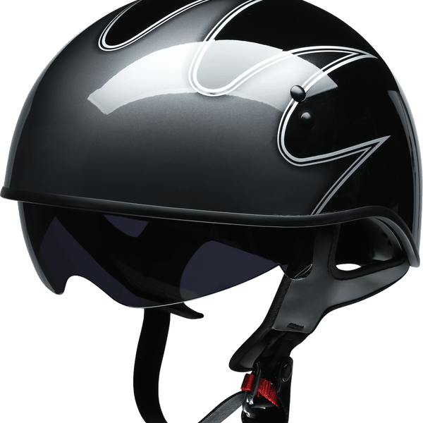 Z1R Vagrant Slash Half Face Motorcycle Helmet | TM