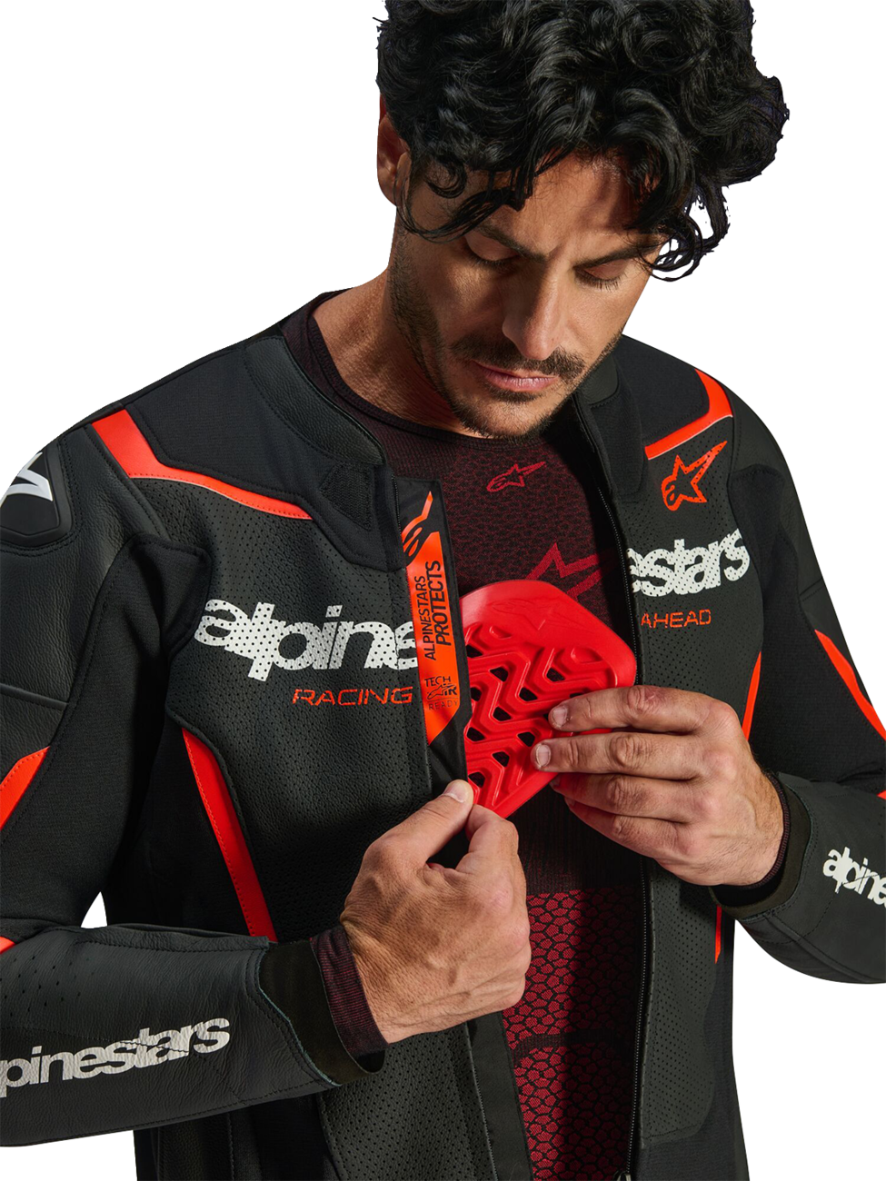 Alpinestars Men's GP Force v2 Leather Airflow Motorcycle Riding Jacket