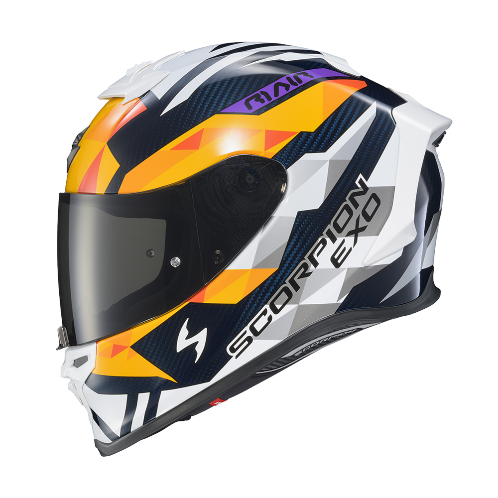 Scorpion EXO-R1 Air Carbon Rastor Full Face Motorcycle Helmet