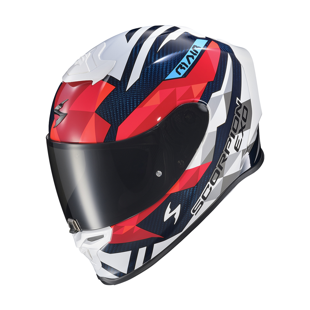 Scorpion EXO-R1 Air Carbon Rastor Full Face Motorcycle Helmet | TM Scorpion EXO-R1 Air Carbon Rastor Full Face Motorcycle Helmet | TM